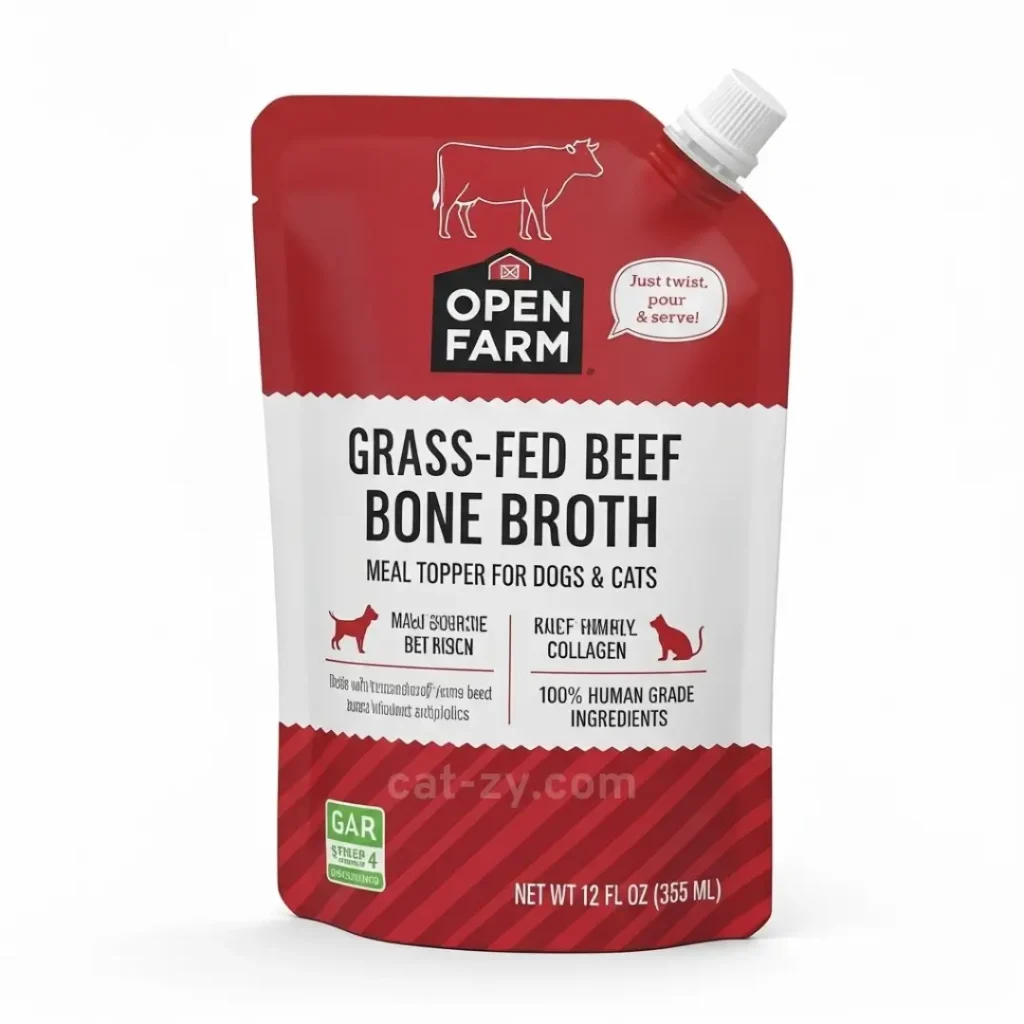 Open Farm Bone Broth Cat Meal Toppers _ cat-zy