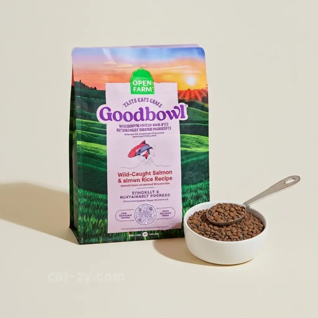 Open Farm Wild-Caught Salmon & Ancient Grains Limited Ingredient Diet _ cat-zy