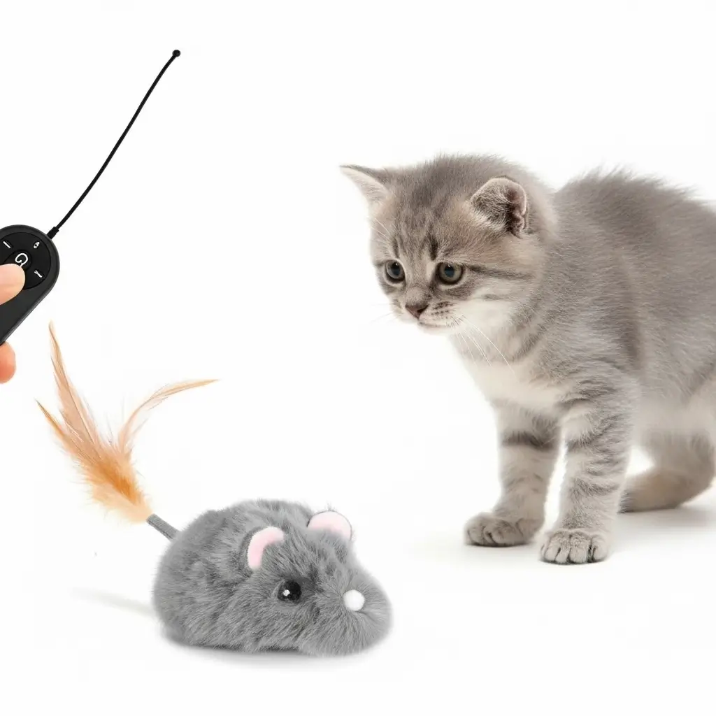 Rechargeable Cat Mouse Toy _ cat-zy