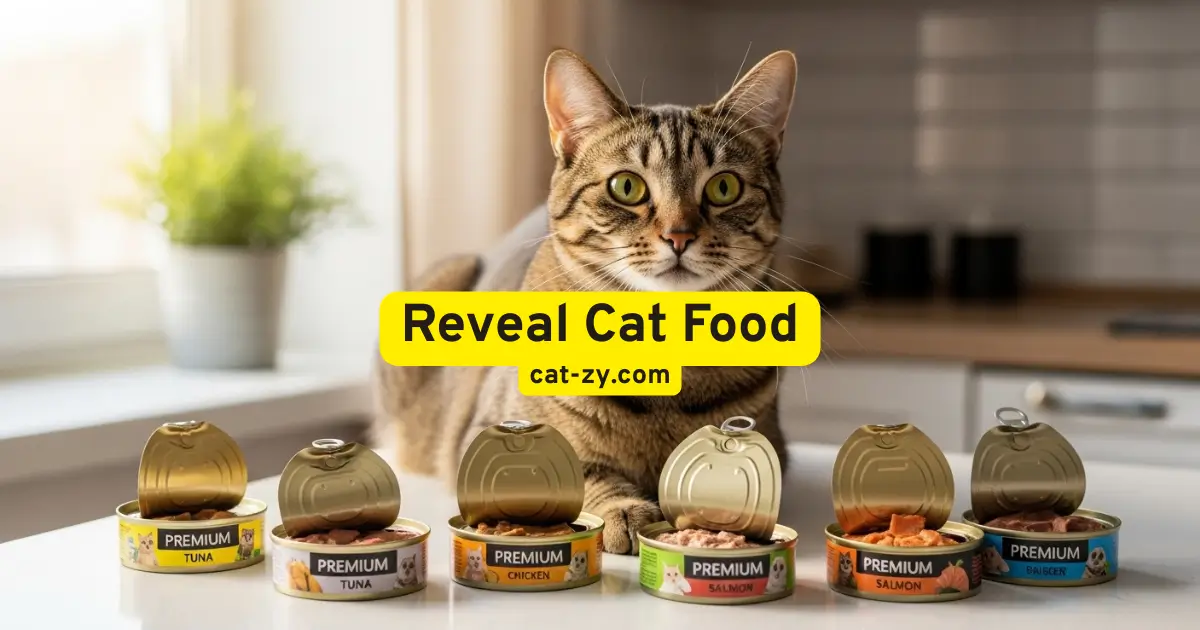 Reveal Cat Food _ cat-zy