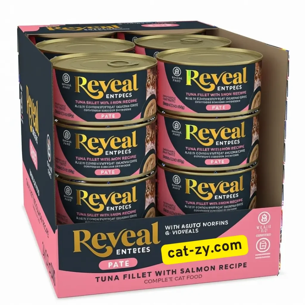 Reveal TUNA Cat Food 8 cat-zy