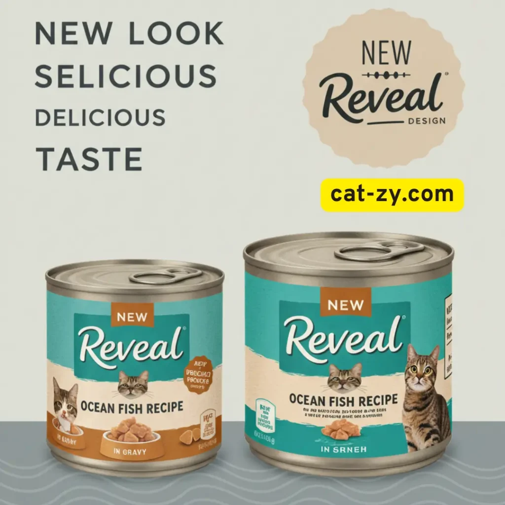 Reveal wet Cat Food _ cat-zy