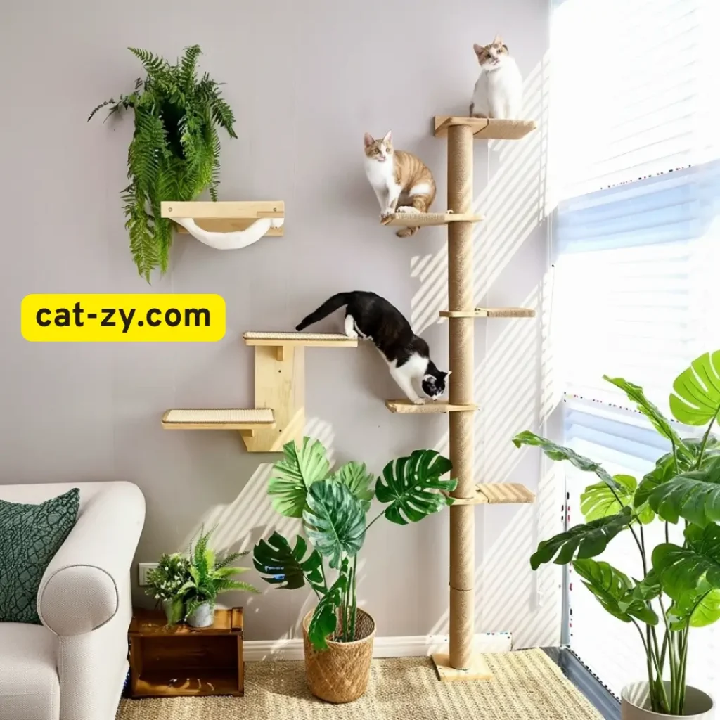 Wall-Mounted Systems _ big cat tree _ cat-zy