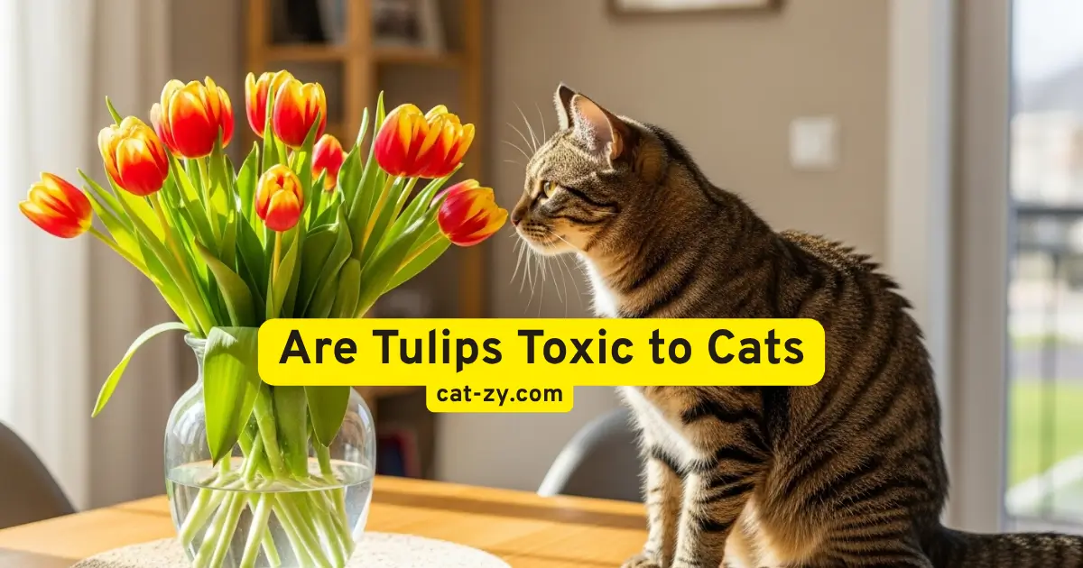 Are Tulips Toxic to Cats _ cat-zy
