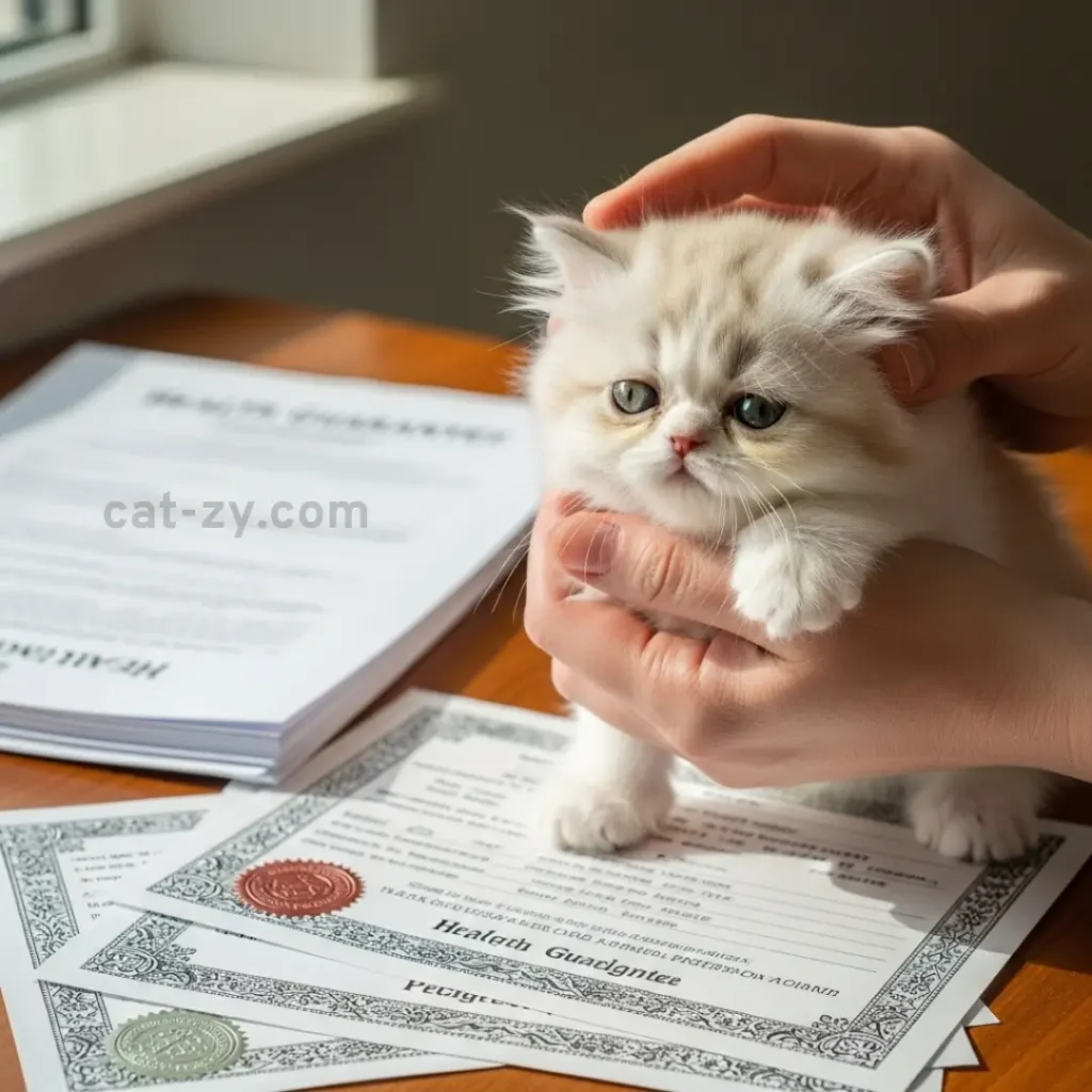 Ask Before Purchasing a Persian Kitten cat-zy