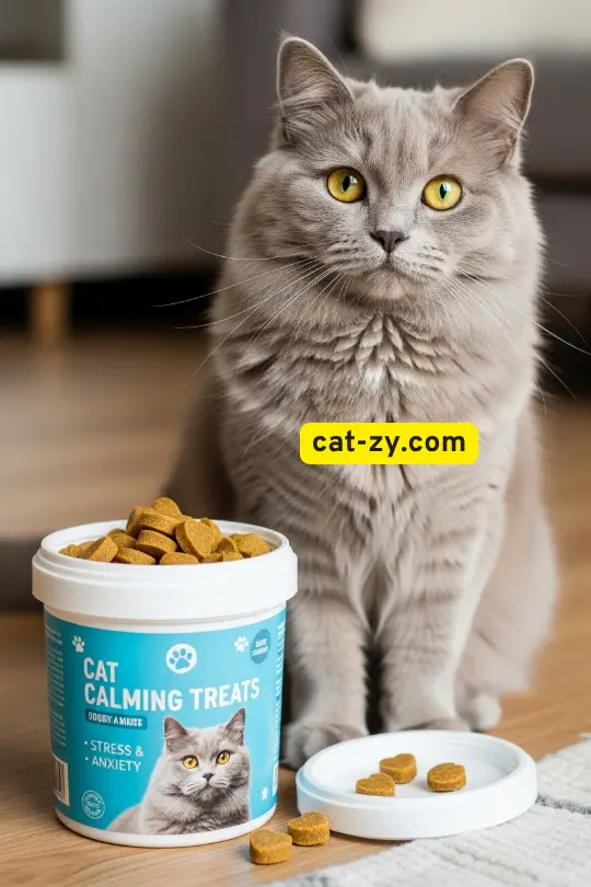 Cat Calming Treats _ cat-zy