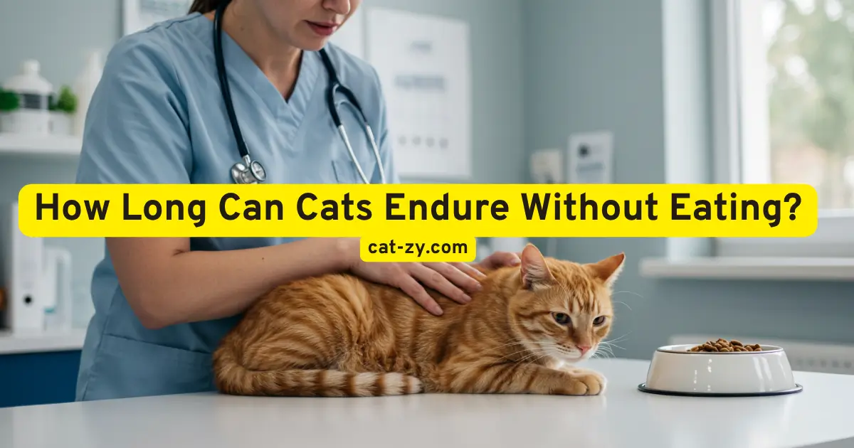 how long can a cat go without eating _ cat-zy
