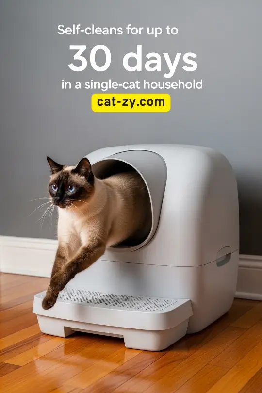 PetSafe ScoopFree Crystal Pro Automatic Self Cleaning Cat Litter Box System _ cat-zy