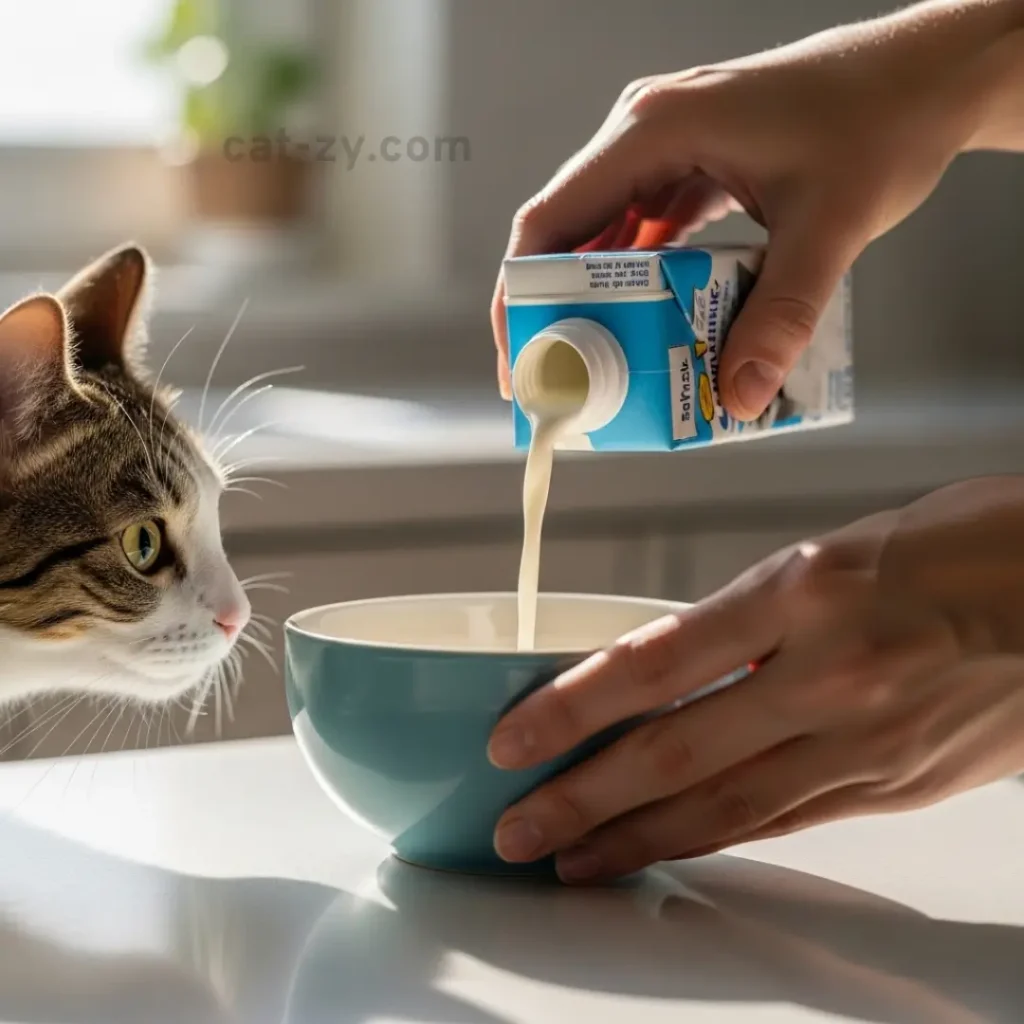 Serve Cat Milk to Your Feline _ cat-zy
