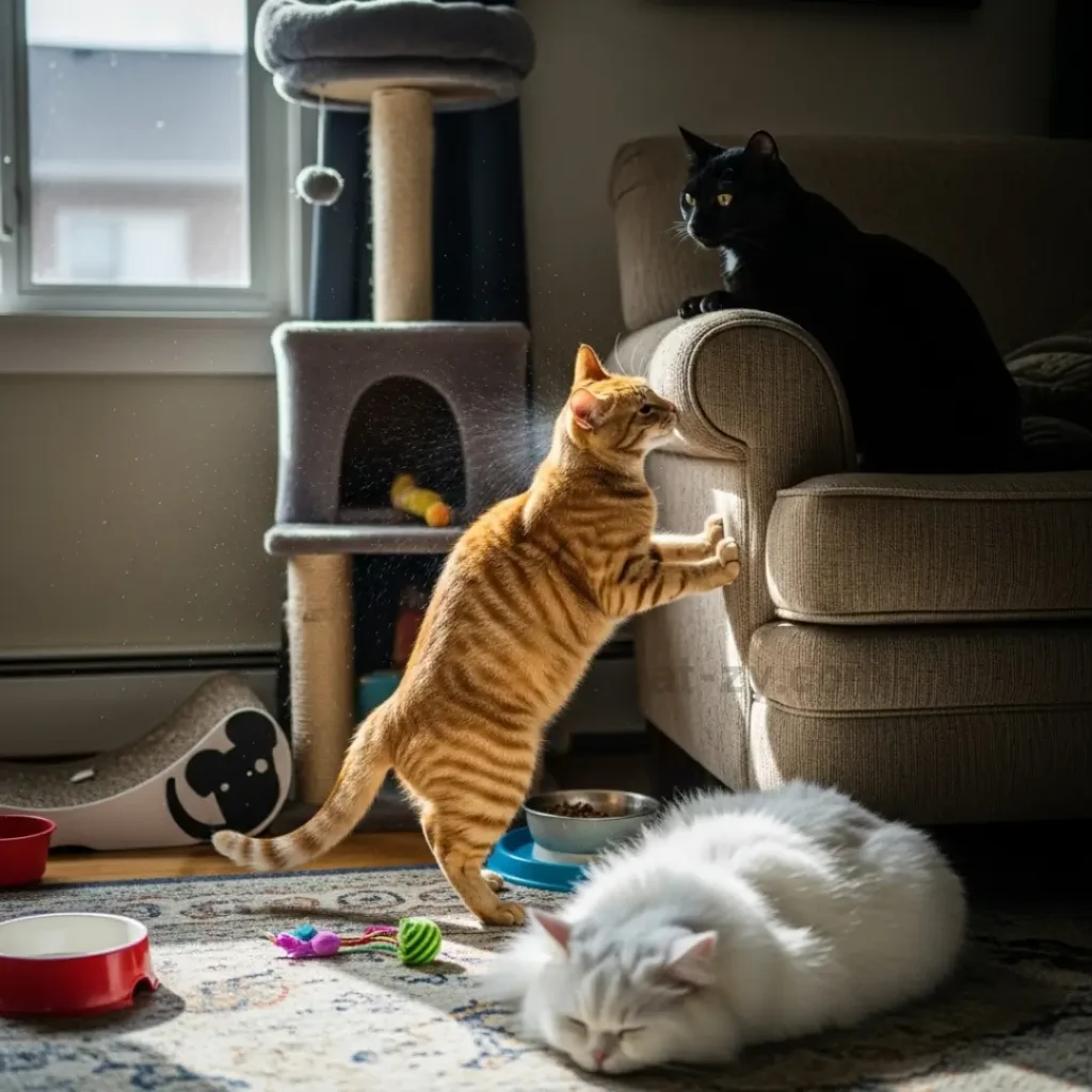 Territorial Marking and Defense_ cat-zy