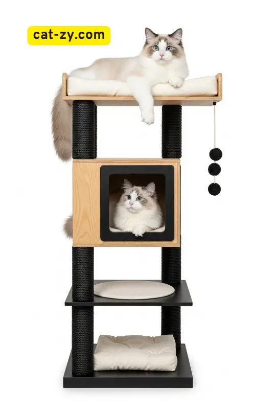 Vesper Cat Tree _ cat-zy