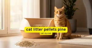 cat litter pellets pine _ cat-zy