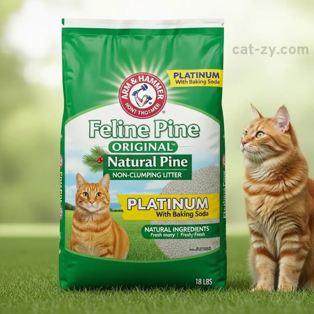 pine pellet cat litter _ cat-zy