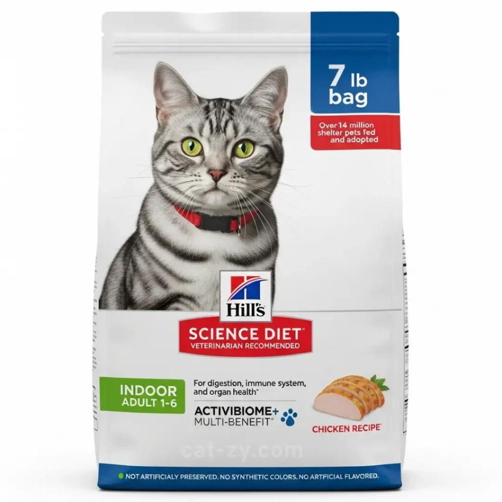 Hill's Science Diet Adult Indoor Dry Cat Food _ cat-zy