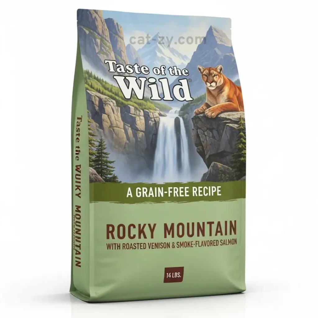 Taste of the Wild Grain-Free Premium Dry Cat Food _ cat-zy