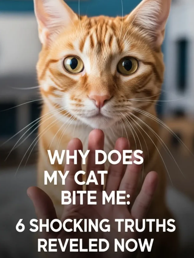 Stop Cat Biting: Why Does My Cat Bite Me