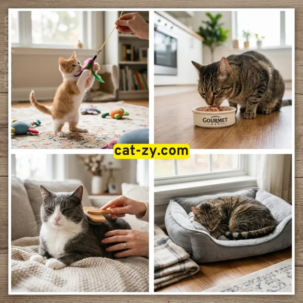 Practical tips for every life stage of our cat age in human years calculator on cat-zy.