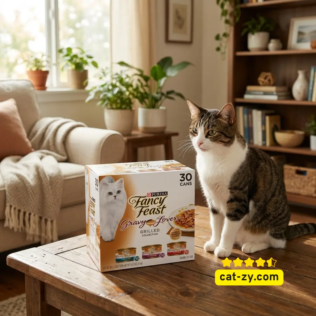 Purina Fancy Feast Gravy Lovers Variety Pack - best cat food cat supplies